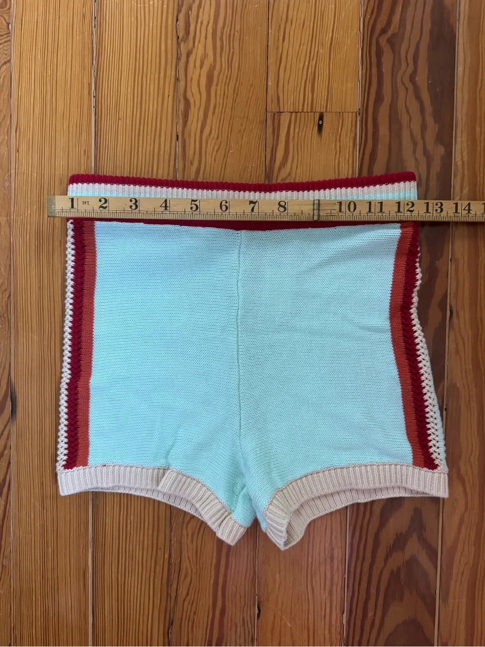 NWT Anthropologie Celandine Colorblock Knit Shorts